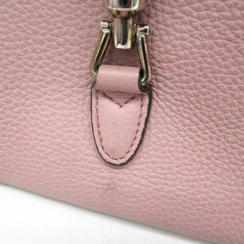 GUCCI Pink Leather Jackie Shoulder Bag - Picture 4 of 16